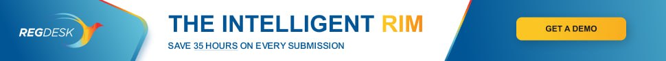 RegDesk Wide Banner — The Intelligent RIM + Get a Demo